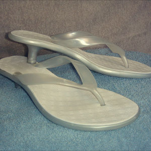 Lower East Side Kitten Heel Flip Flops